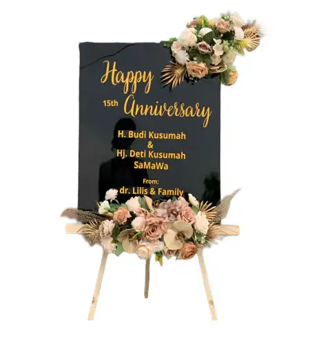 Papan Bunga Akrilik Bojongcae